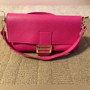 Divina Firenze Pink Leather Bag